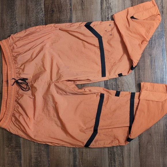 Nike Air Jordan 23 Engineered Woven Pants Rust Oxide Size 3XL Warm Up Nylon - Picture 4 of 15